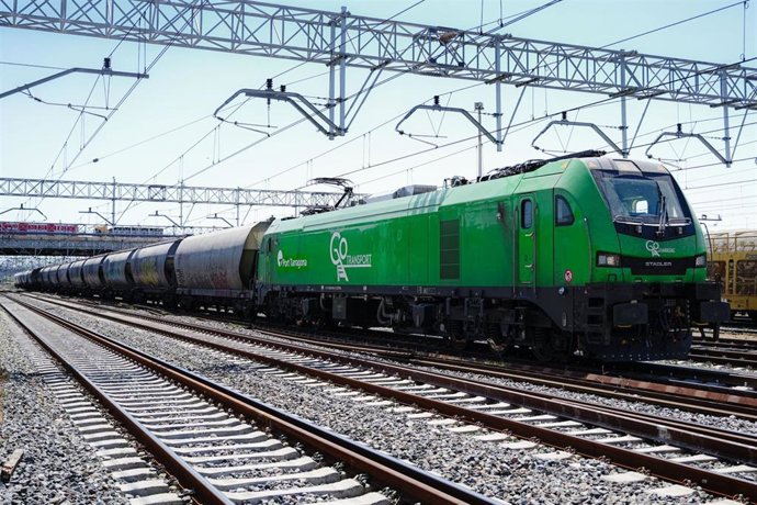 Uno de los trenes del proyecto.