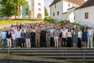 Participants en l'assemblea celebrada a Àustria