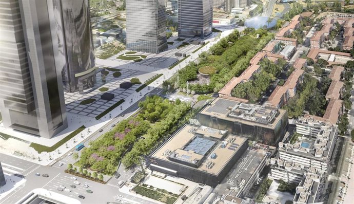 Archivo - Soterramiento del norte de la Castellana