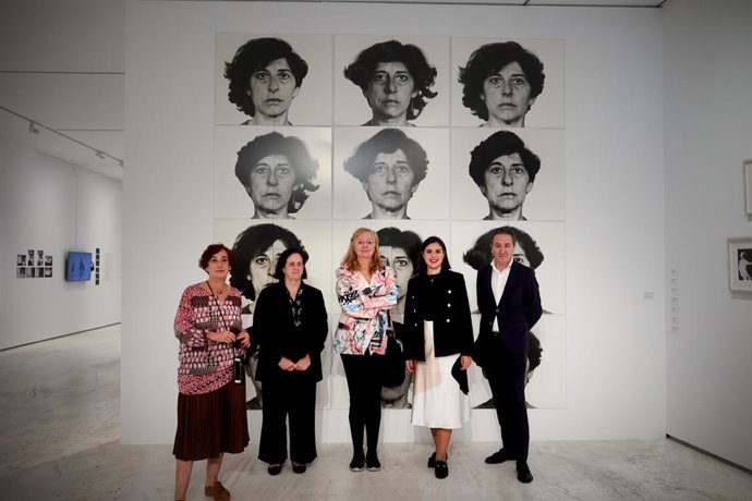 Archivo - Exposición de la artista Esther Ferrer en el MACA