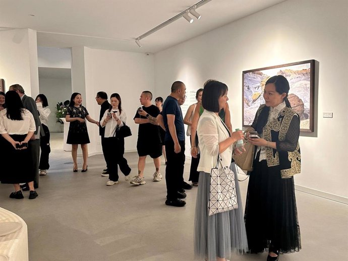 Exposición de arte contemporáneo en Suzhou.
