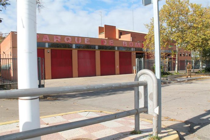 Archivo - Parque de bomberos de Puertollano.
