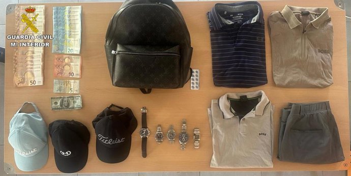 Desmantelado un grupo criminal dedicado a robar relojes de lujo en campos de golf de Mallorca