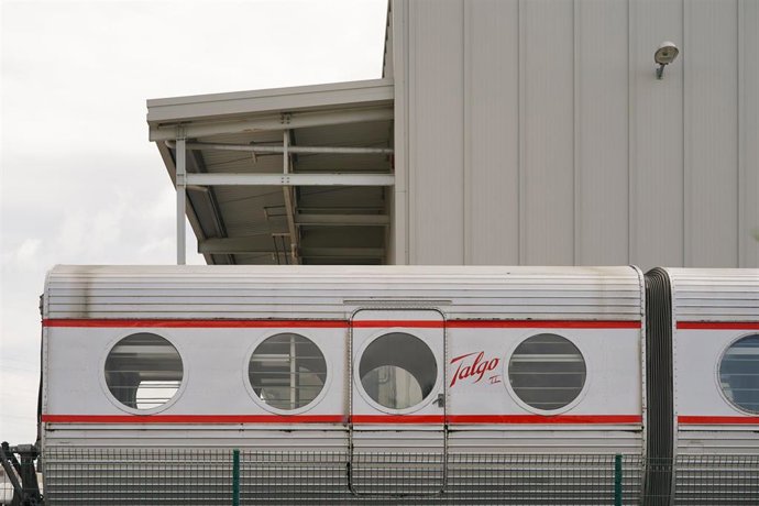 Archivo - Tren de Talgo en la planta de Talgo, a 29 de agosto de 2024, en Rivabellosa, Álava