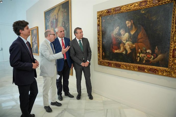 El cuadro de Roelas Sagrada Familia en San Luis de los Franceses 