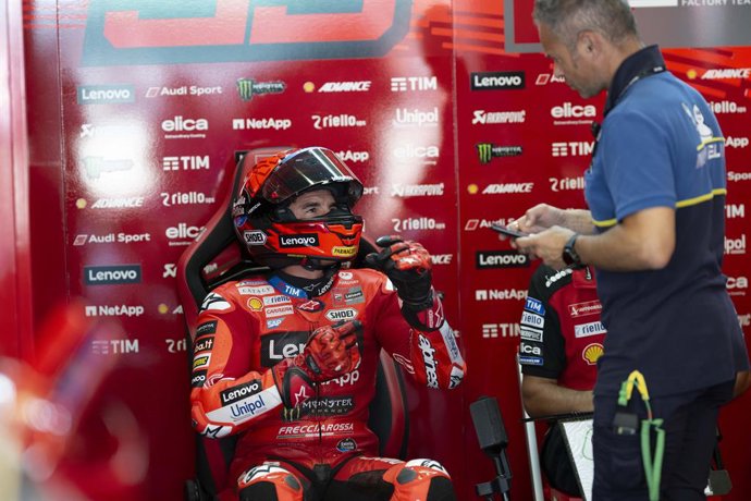 MARQUEZ Marc (spa), Ducati Lenovo Team, Ducati Desmosedici GP25, portrait during the 2025 MotoGP Grand Premio d’Italia Brembo, Italian GP, on the Mugello circuit, from June 20 to 22, in Italy - Photo Studio Milagro / DPPI