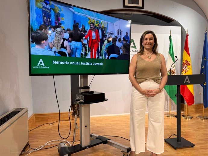 La delegada de Justicia, Administración Local y Función Pública de la Junta de Andalucía en Córdoba, Raquel López.
