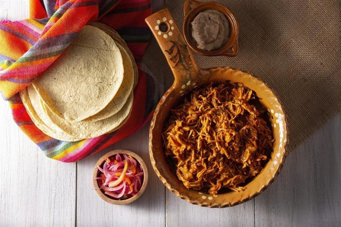 Plato de cochinita pibil