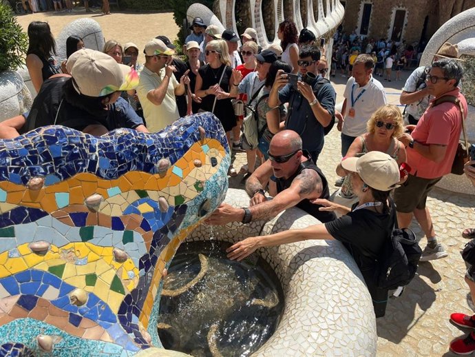 La visita guiada adaptada al Park Güell