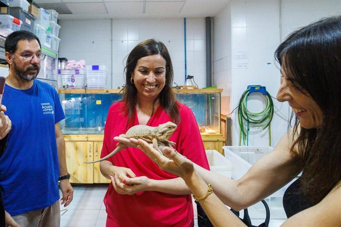 El Santuario de Reptiles acoge ya más de 40 animales rescatados en distintos lugares de Zaragoza