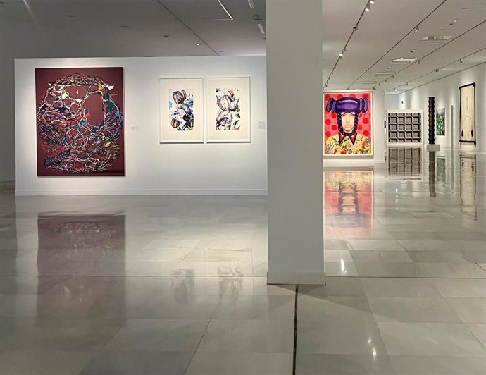 Sala de la exposición 'Andalucía Perpetuum Mobile'