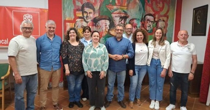 Nueva Comisión Ejecutiva Local del PSOE de Trigueros.