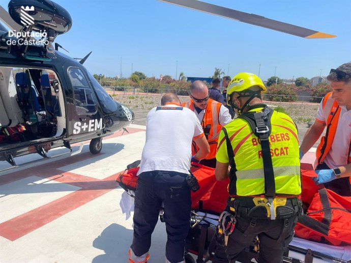 Un home resulta ferit després de caure des d'uns 5 metres en una zona forestal de Borriol