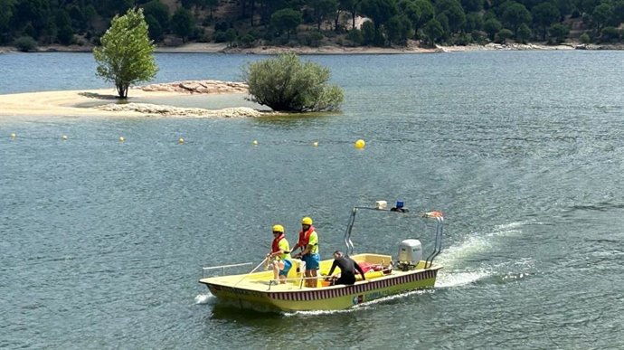 Dispositivo del Summa 112  en el Pantano de San Juan