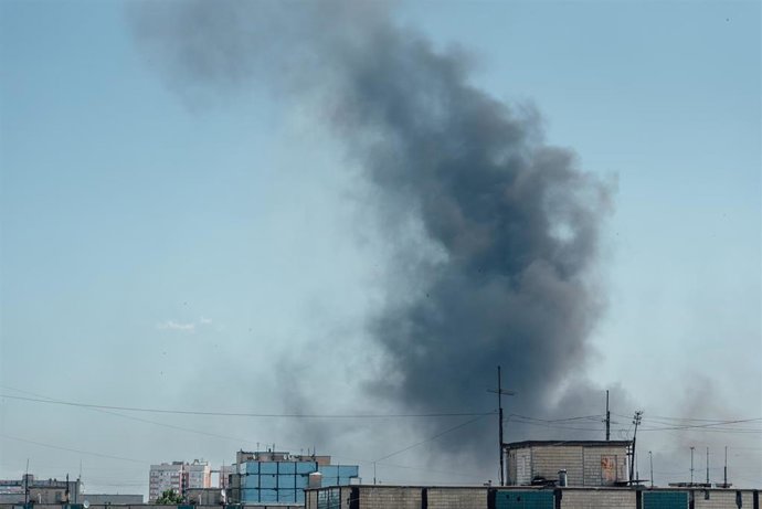 Bombardeos contra Ucrania (archivo).
