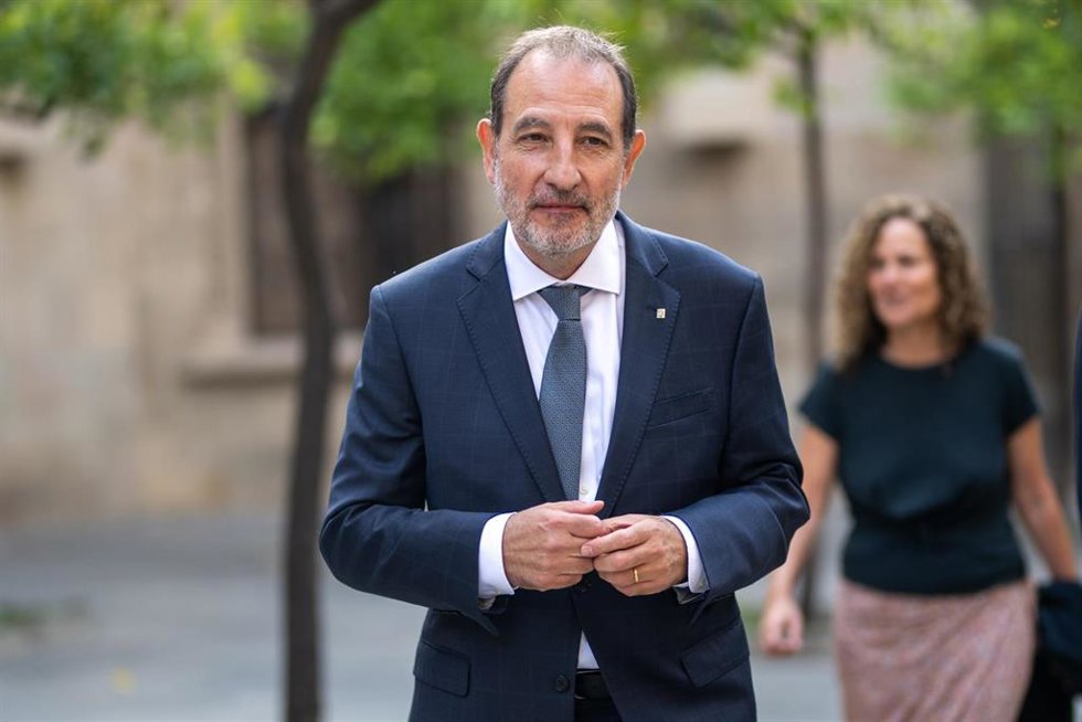 Archivo - El conseller de Justicia y Calidad Democrática, Ramon Espadaler, en una imagen de archivo. 