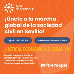 Manifestación este domingo tras el Foro Social de la Conferencia de la ONU por una "justicia económica global".