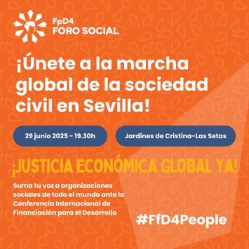 Manifestación este domingo tras el Foro Social de la Conferencia de la ONU por una "justicia económica global".