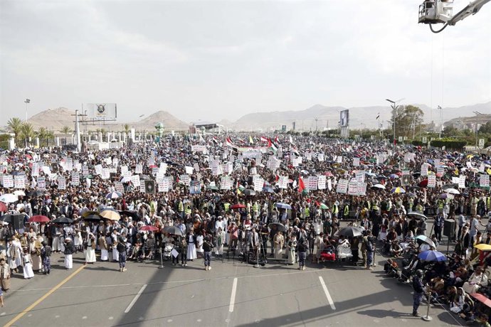Protestas en Yemen contra Israel 