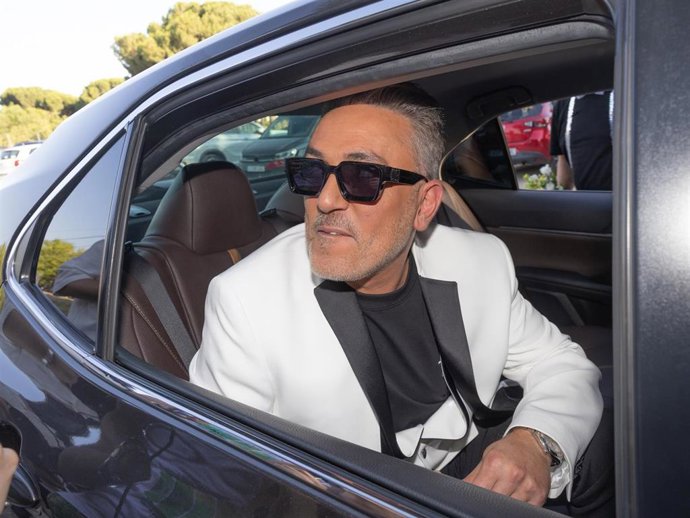 Kiko Hernández en la boda de Marta López y Alejandro Huerta a 27 de Junio de 2025 en Madrid (España).