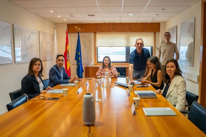 La conselleira del Mar, Marta Villaverde.