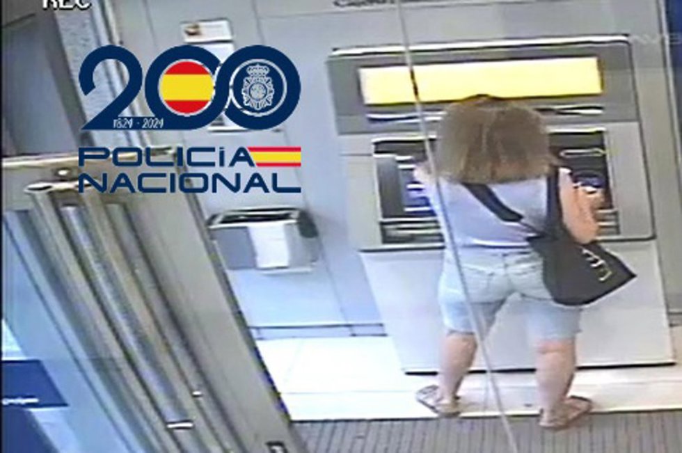 Imagen de una cámara de seguridad.