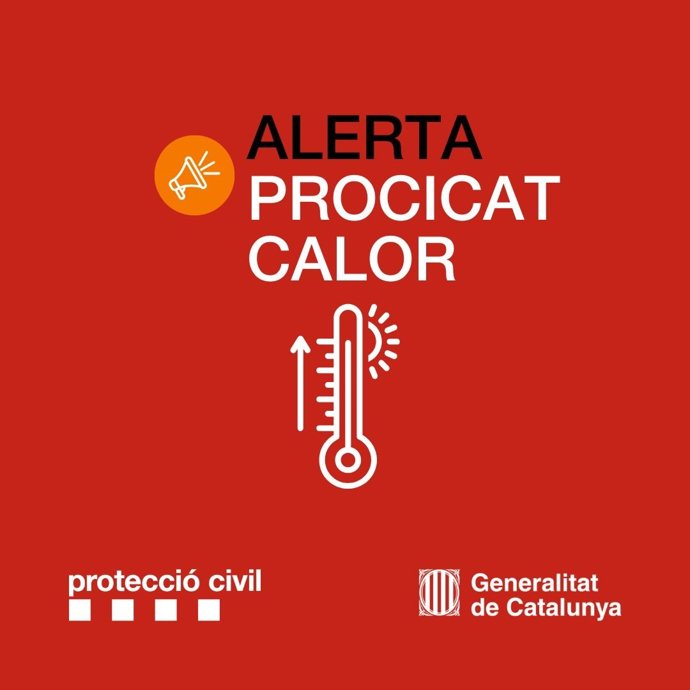 Alerta Procicat per calor intensa