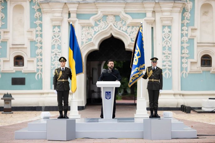 El presidente de Ucrania, Volodimir Zelenski