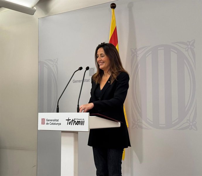 Archivo - La consellera d'Educació i Formació Professional de la Generalitat, Esther Niubó