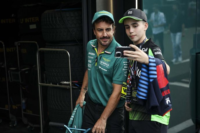 ALONSO Fernando (spa), Aston Martin F1 Team AMR25, portrait during the Formula 1 MSC Cruises Austrian Grand Prix 2025, 11th round of the 2025 FIA Formula One World Championship from June 27 to 29, 2025 on the Red Bull Ring, in Spielberg, Austria - Photo X