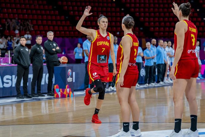 Alba Torrens, durante el Eurobasket Femenino 2025.
