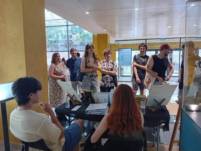 La consejera municipal de Cultura,  Educación y Turismo, Sara Fernández, en la Noche en Blanco.