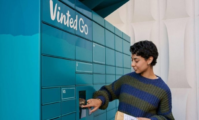 Taquillas de Vinted Go.