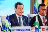 Foto: Moreno destaca a Andalucía como "la mejor hermana" de Latinoamérica y como "puente" con Europa en un mundo "complejo"