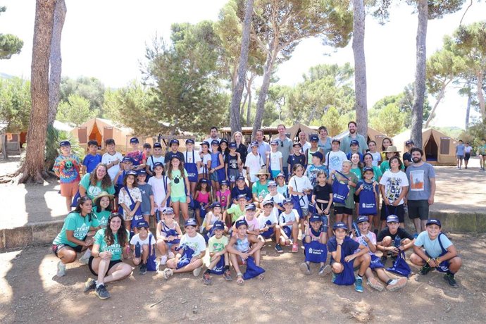 Comienzan los campamentos de verano del Consell de Mallorca en La Victòria, en los que participarán más de 600 jóvenes
