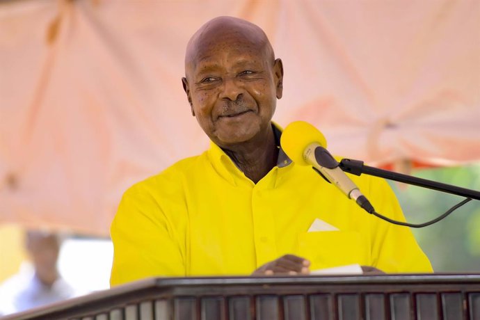 El presidente de Uganda, Yoweri Museveni