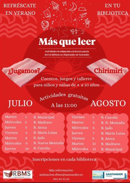 Actividades del programa 'Más que leer'