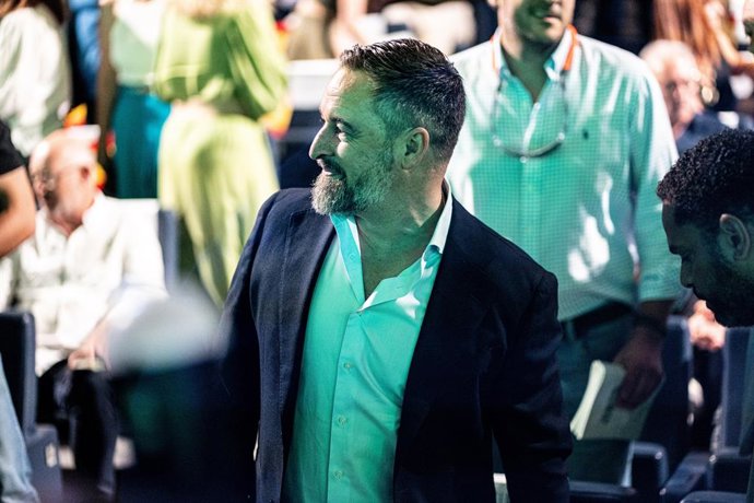 El líder de Vox, Santiago Abascal