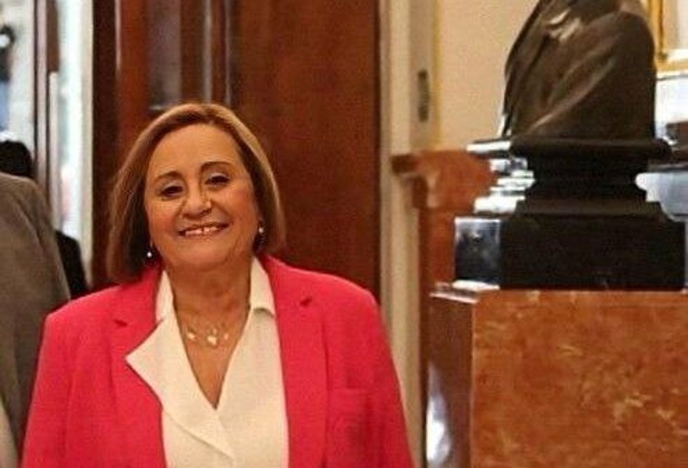 La diputada nacional por el PSOE de Huelva, María Luisa Faneca. 