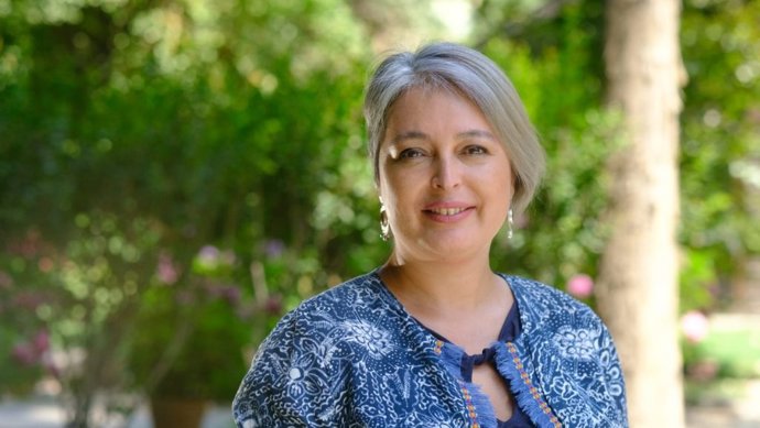 Ex-Ministra do Trabalho e candidata presidencial da Unity for Chile, Jeannette Jara
