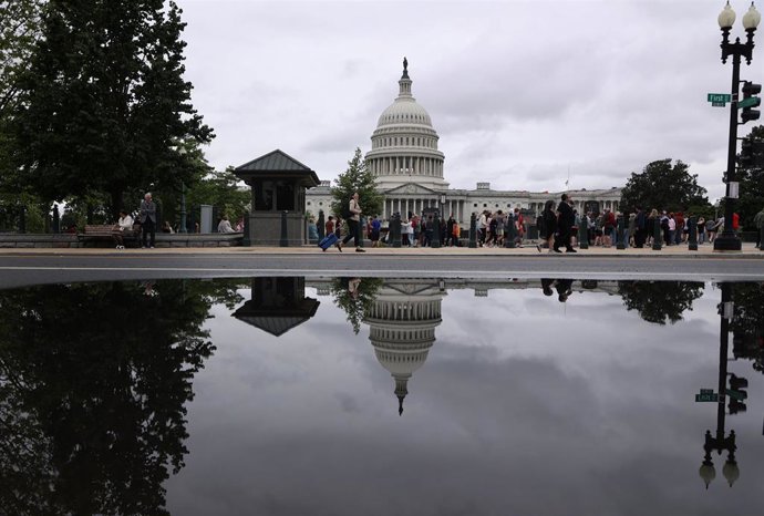 Archivo - Vista del Capitolio en Washington DC