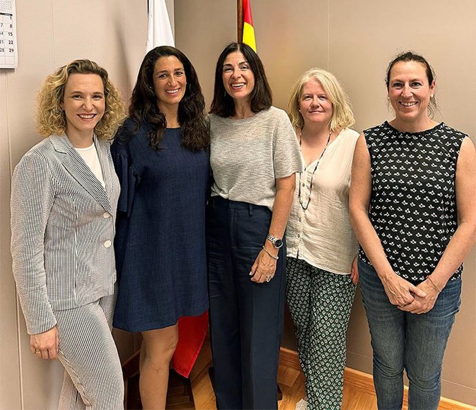 Imagen de las profesionales que han impartido dicho curso