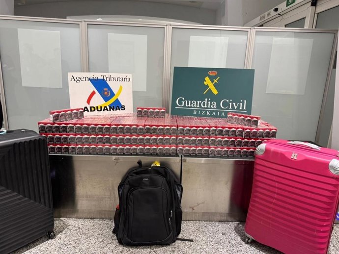 Alijo de tabaco de contrabando