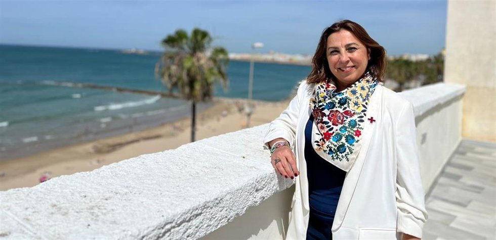 Archivo - Rosario García Palacios, presidenta autonómica de Cruz Roja en Andalucía