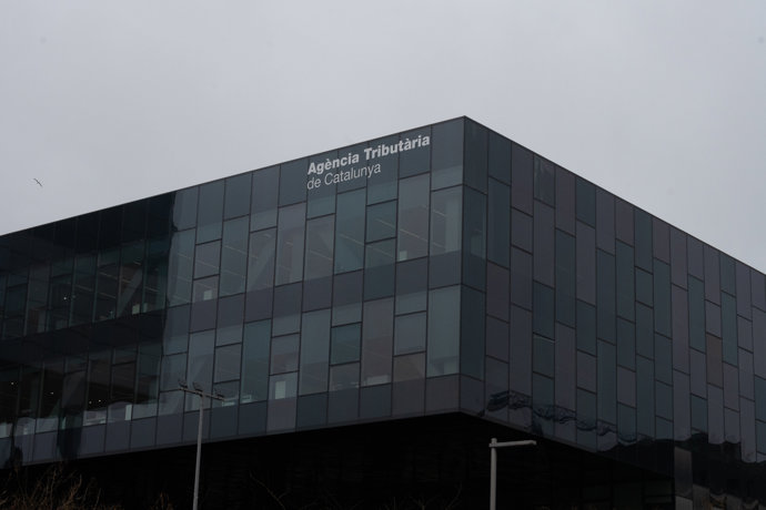 Sede de la Agencia Tributaria de Cataluña, a 21 de marzo de 2025, en Barcelona, Cataluña (España).