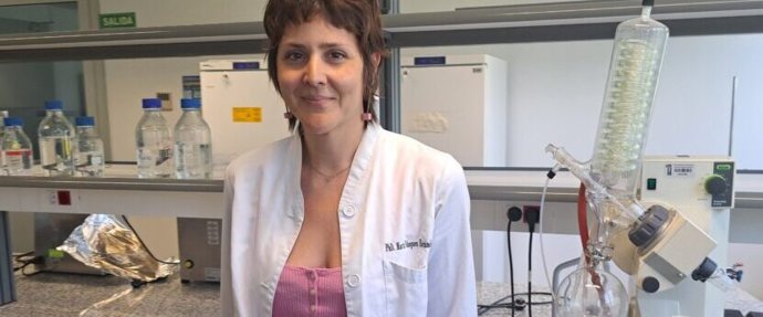 La investigadora María Vázquez