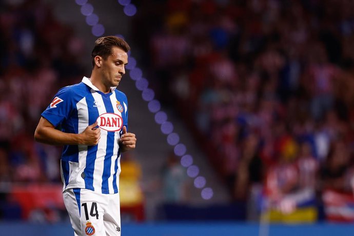 Archivo - Brian Olivan of RCD Espanyol looks on during the Spanish League, LaLiga EA Sports, football match played between Atletico de Madrid and RCD Espanyol at Civitas Metropolitano stadium on August 28, 2024, in Madrid, Spain.