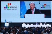 Guterres alerta de que "se está ahogando el motor" de la financiación al desarrollo: "No se trata de caridad"