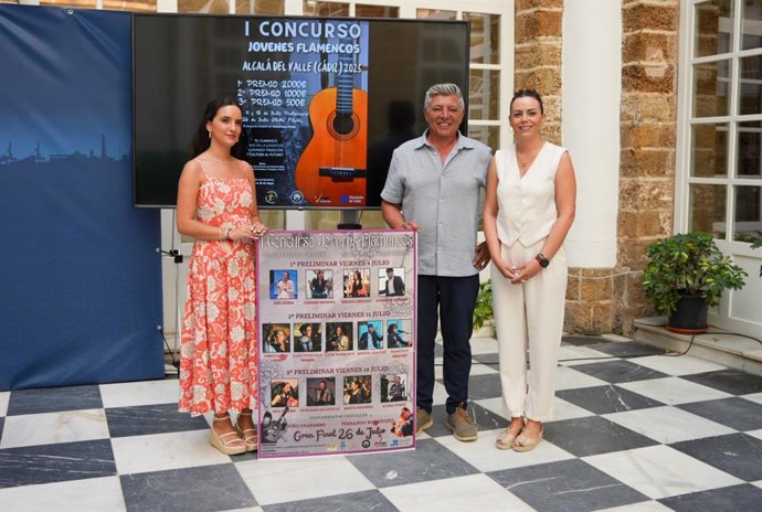 Presentación del I Concurso de Jóvenes Flamencos en Alcalá del Valle.