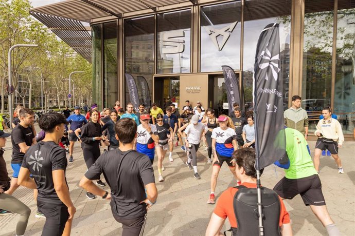 Archivo - Una de las ediciones de Cupra Running Tribe.